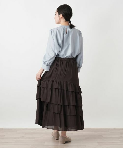 Leilian / レリアン シャツ・ブラウス | タックブラウス | 詳細6