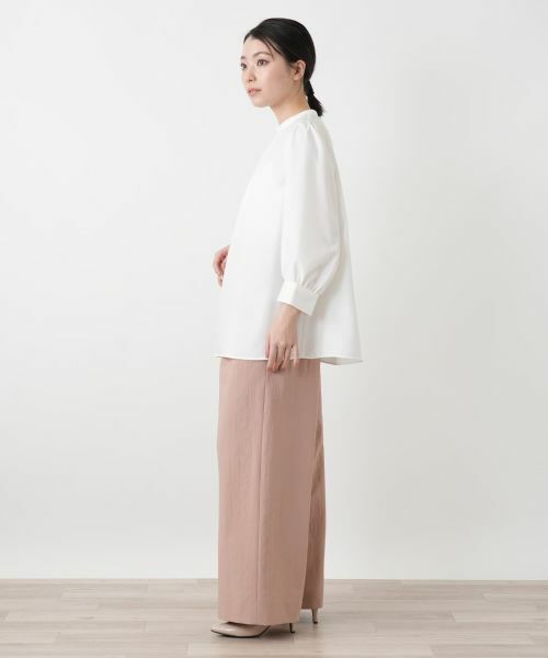 Leilian / レリアン シャツ・ブラウス | タックブラウス | 詳細8