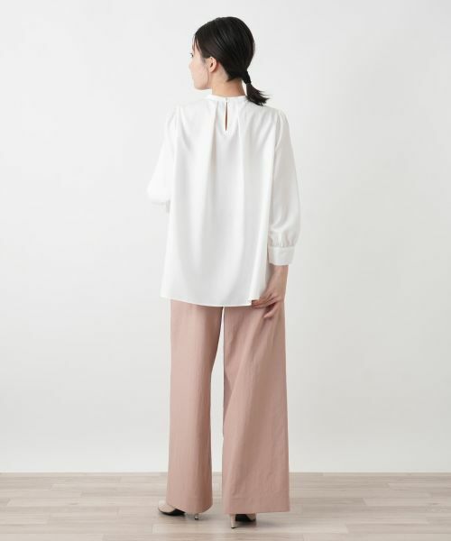 Leilian / レリアン シャツ・ブラウス | タックブラウス | 詳細9