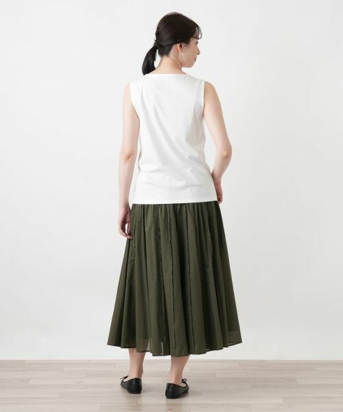 Leilian / レリアン カットソー | コットンタンクトップ | 詳細12