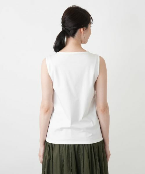 Leilian / レリアン カットソー | コットンタンクトップ | 詳細15