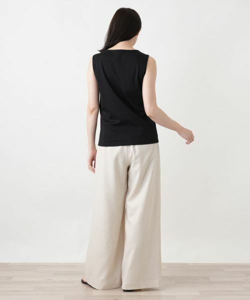 Leilian / レリアン カットソー | コットンタンクトップ | 詳細3