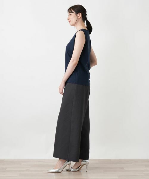 Leilian / レリアン カットソー | コットンタンクトップ | 詳細8