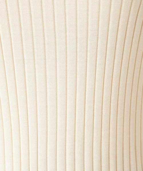 Leilian / レリアン ニット・セーター | シルク襟付きリブニット【BOURGE】 | 詳細17