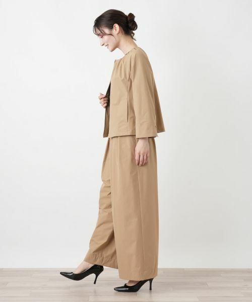 Leilian / レリアン その他アウター | ノーカラージップジャケット【Leilian WHITE LABEL】 | 詳細5