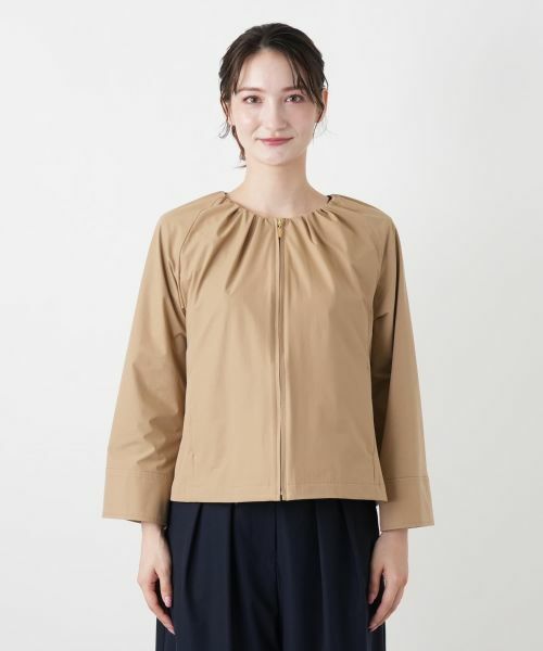 Leilian / レリアン その他アウター | ノーカラージップジャケット【Leilian WHITE LABEL】 | 詳細7