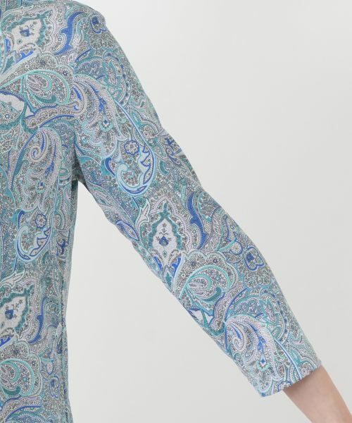 Leilian / レリアン カットソー | ペイズリー柄クルーネックカットソー | 詳細15