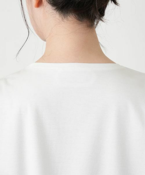 Leilian / レリアン Tシャツ | プリントクルーネックTシャツ【ROCHAS Premiere】 | 詳細20