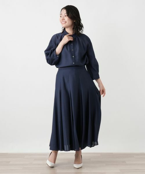 Leilian / レリアン ミニ・ひざ丈スカート | サーキュラースカート | 詳細1