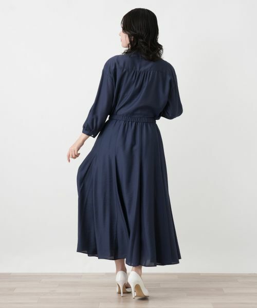 Leilian / レリアン ミニ・ひざ丈スカート | サーキュラースカート | 詳細3