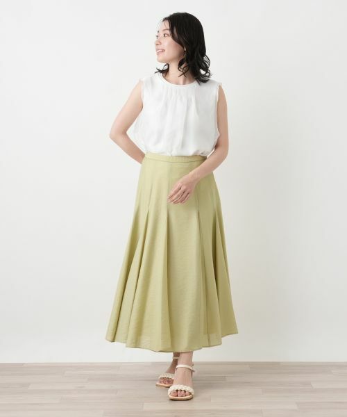 Leilian / レリアン ミニ・ひざ丈スカート | サーキュラースカート | 詳細4