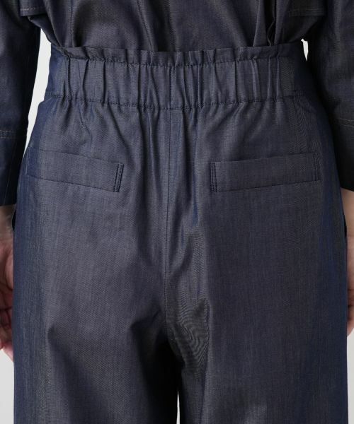 Leilian / レリアン その他パンツ | タックデニムワイドパンツ | 詳細9