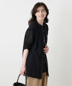 Leilian / レリアン テーラードジャケット | セミロングニットベスト【ROCHAS Premiere】