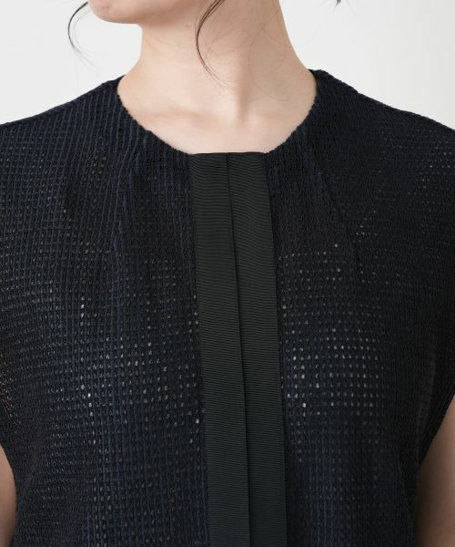Leilian / レリアン テーラードジャケット | セミロングニットベスト【ROCHAS Premiere】 | 詳細12