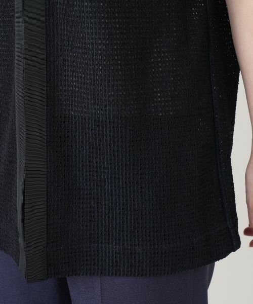 Leilian / レリアン テーラードジャケット | セミロングニットベスト【ROCHAS Premiere】 | 詳細15