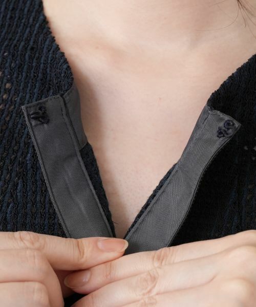 Leilian / レリアン テーラードジャケット | セミロングニットベスト【ROCHAS Premiere】 | 詳細16