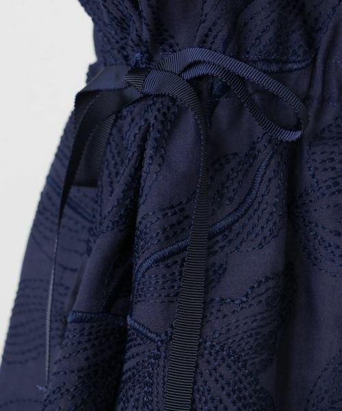 Leilian / レリアン テーラードジャケット | ボタニカル刺繍ノーカラージャケット【ROCHAS Premiere】 | 詳細16