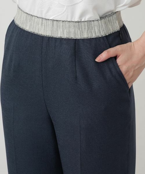 Leilian / レリアン その他パンツ | 配色センタープレスパンツ【ROCHAS Premiere】 | 詳細7