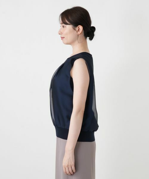 Leilian / レリアン ニット・セーター | ノースリーブレイヤードニット | 詳細5