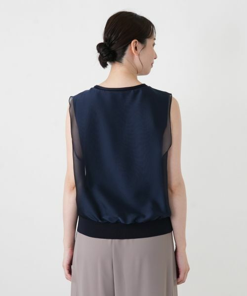 Leilian / レリアン ニット・セーター | ノースリーブレイヤードニット | 詳細6