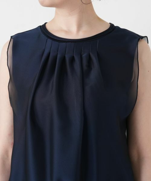 Leilian / レリアン ニット・セーター | ノースリーブレイヤードニット | 詳細7