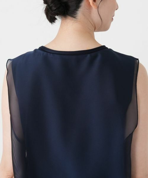 Leilian / レリアン ニット・セーター | ノースリーブレイヤードニット | 詳細8