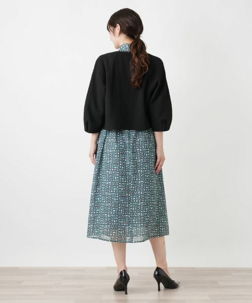 Leilian / レリアン シャツ・ブラウス | ボリュームスリーブ比翼ブラウス | 詳細3