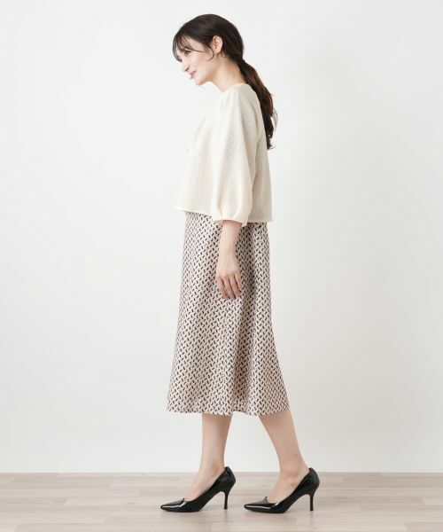 Leilian / レリアン シャツ・ブラウス | ボリュームスリーブ比翼ブラウス | 詳細5