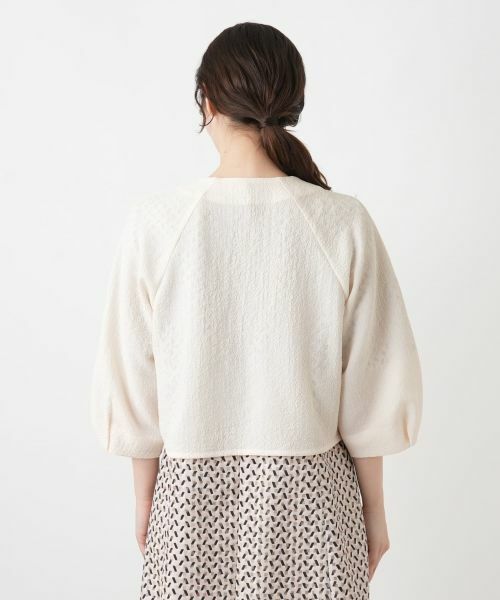 Leilian / レリアン シャツ・ブラウス | ボリュームスリーブ比翼ブラウス | 詳細9