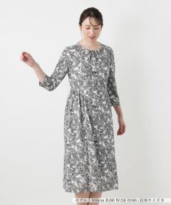 Leilian / レリアン ドレス | ペイズリー柄フレアワンピース