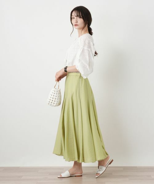 Leilian / レリアン シャツ・ブラウス | カットワークレースブラウス【Leilian WHITE LABEL】 | 詳細20