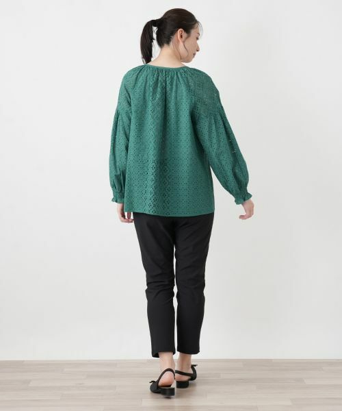 Leilian / レリアン シャツ・ブラウス | カットワークレースブラウス【Leilian WHITE LABEL】 | 詳細3