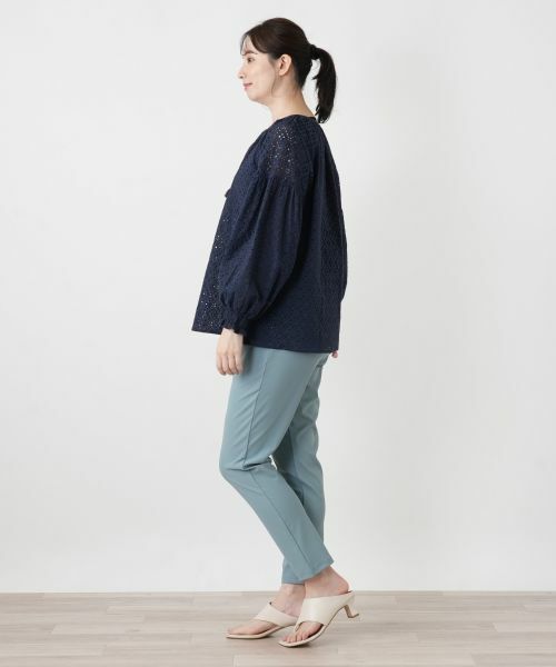 Leilian / レリアン シャツ・ブラウス | カットワークレースブラウス【Leilian WHITE LABEL】 | 詳細5