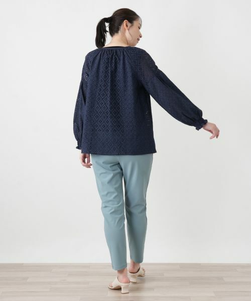 Leilian / レリアン シャツ・ブラウス | カットワークレースブラウス【Leilian WHITE LABEL】 | 詳細6