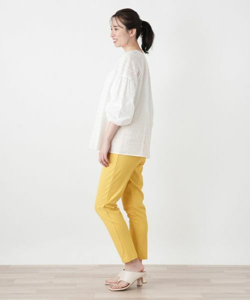 Leilian / レリアン シャツ・ブラウス | カットワークレースブラウス【Leilian WHITE LABEL】 | 詳細8