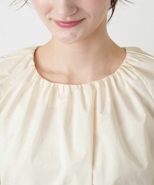 Leilian / レリアン シャツ・ブラウス | スカーフタイギャザーブラウス【Leilian WHITE LABEL】 | 詳細15