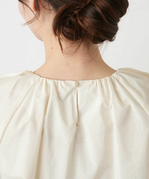 Leilian / レリアン シャツ・ブラウス | スカーフタイギャザーブラウス【Leilian WHITE LABEL】 | 詳細16
