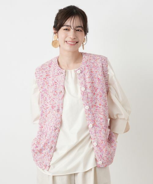 Leilian / レリアン シャツ・ブラウス | スカーフタイギャザーブラウス【Leilian WHITE LABEL】 | 詳細4