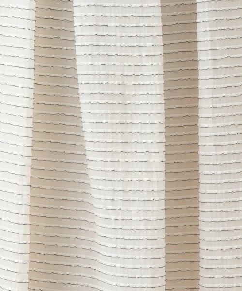 Leilian / レリアン ミニ・ひざ丈スカート | ボーダープリーツスカート | 詳細15