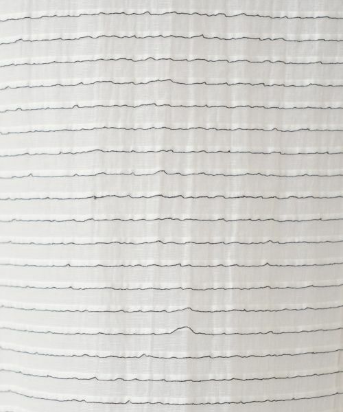 Leilian / レリアン シャツ・ブラウス | ボーダーパフスリーブブラウス | 詳細14