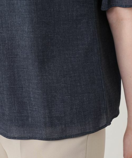 Leilian / レリアン カットソー | ラメネックタックカットソー | 詳細10