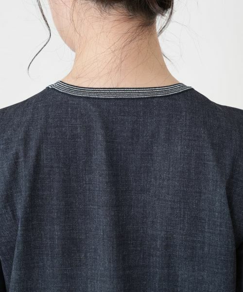 Leilian / レリアン カットソー | ラメネックタックカットソー | 詳細8