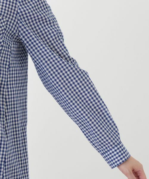 Leilian / レリアン シャツ・ブラウス | ギンガムチェックボウタイブラウス | 詳細12