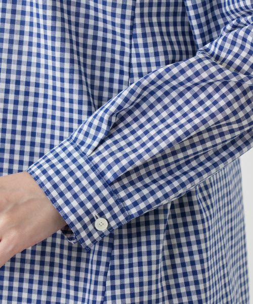 Leilian / レリアン シャツ・ブラウス | ギンガムチェックボウタイブラウス | 詳細14