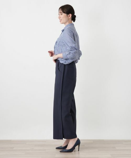 Leilian / レリアン シャツ・ブラウス | ギンガムチェックボウタイブラウス | 詳細5