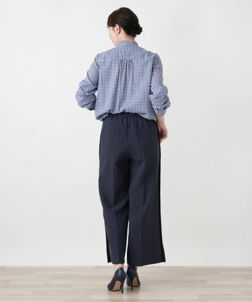 Leilian / レリアン シャツ・ブラウス | ギンガムチェックボウタイブラウス | 詳細6