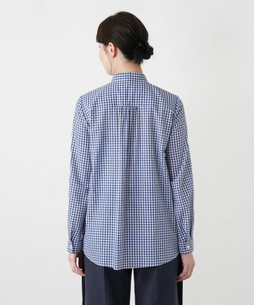 Leilian / レリアン シャツ・ブラウス | ギンガムチェックボウタイブラウス | 詳細9