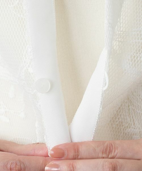 Leilian / レリアン テーラードジャケット | シアーノーカラージャケット | 詳細11