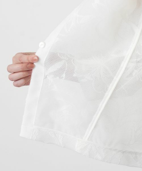 Leilian / レリアン テーラードジャケット | シアーノーカラージャケット | 詳細12