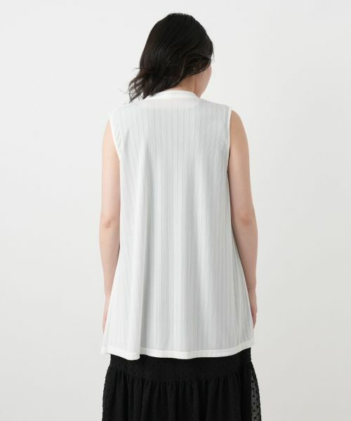 Leilian / レリアン テーラードジャケット | ノーボタンジレ | 詳細12